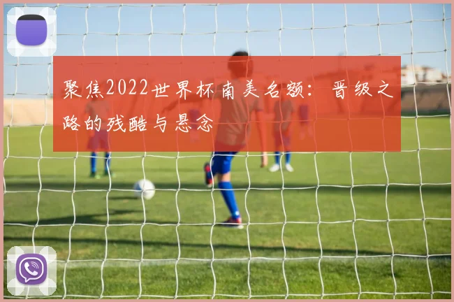 聚焦2022世界杯南美名额：晋级之路的残酷与悬念