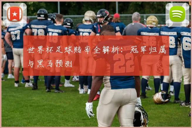 世界杯足球赔率全解析:冠军归属与黑马预测