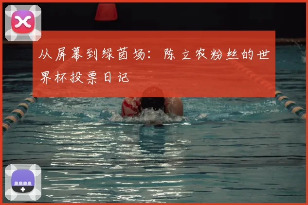 从屏幕到绿茵场：陈立农粉丝的世界杯投票日记