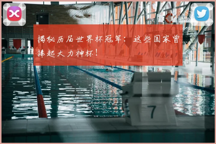 揭秘历届世界杯冠军:这些国家曾捧起大力神杯!